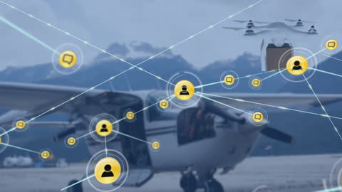 Advanced Transportation Network with Drone and Aircraft