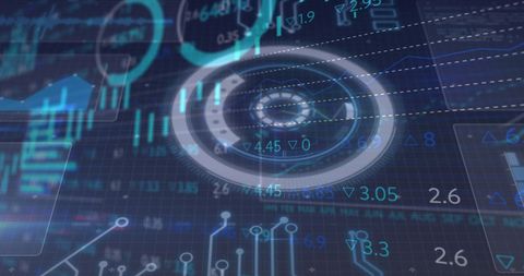 Digital Interface Displaying Analytics and Statistics - Download Free Stock Images Pikwizard.com