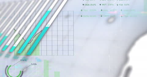 Abstract Digital Data Visualization with Graphs