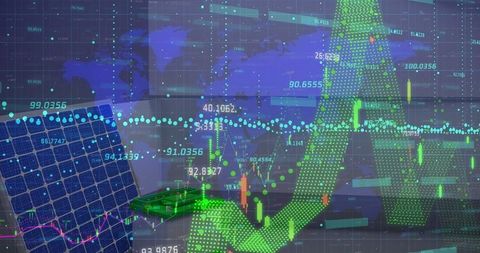 Financial data integration with renewable energy technology