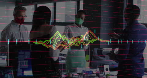 Analyzing Financial Data in Office with COVID-19 Safety Measures