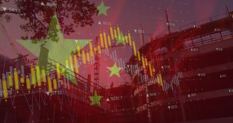 Financial Data and Construction Industry Innovation in China - Download Free Stock Images Pikwizard.com