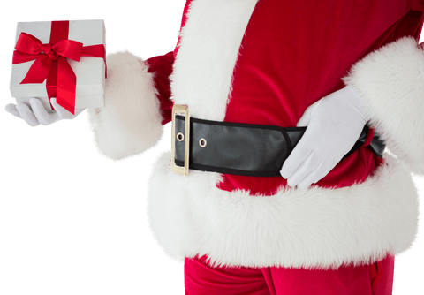 Mystery Gift-Giving Transparent Santa Claus Secrets Unveiled