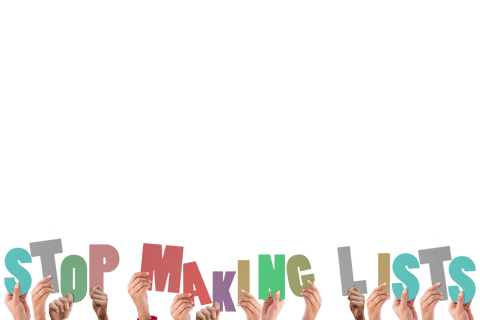 hands holding stop making lists text on transparent background - Download Free Stock Videos Pikwizard.com