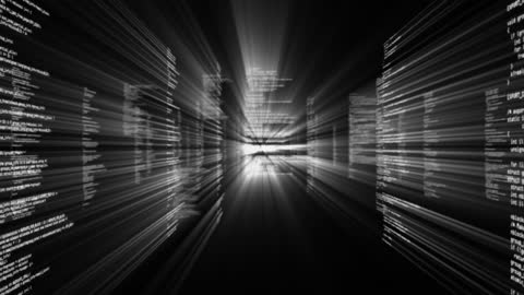 Futuristic Data Processing with Light Beams and Digital Interface