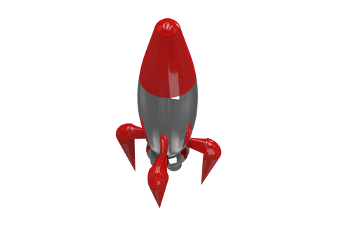 transparent red rocket icon with modern design - Download Free Stock Videos Pikwizard.com