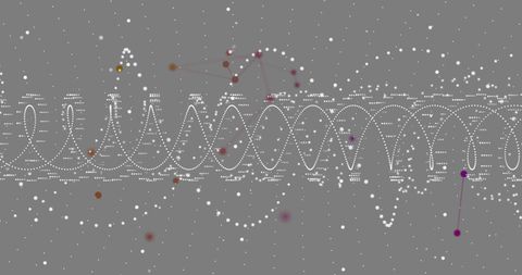 abstract digital interface with dynamic shapes on gray background - Download Free Stock Images Pikwizard.com