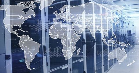 World Data Connectivity in Modern Server Center