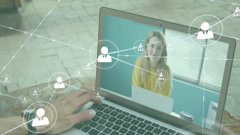 Digital Networking with Video Conference Interface