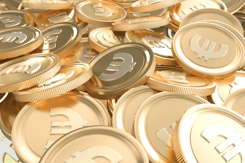 Shiny Golden Euro Coins on Transparent Background for Financial Themes - Download Free Stock Videos Pikwizard.com