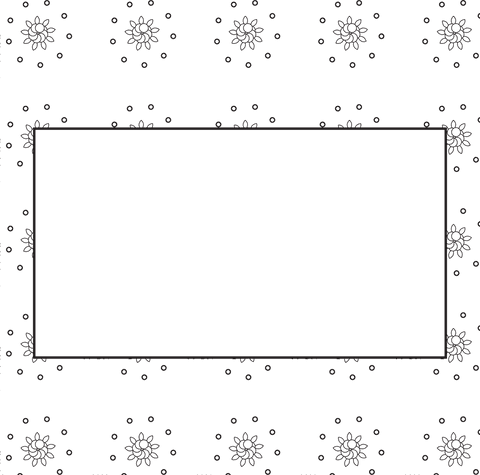 intricate black floral pattern frame on transparent background - Download Free Stock Videos Pikwizard.com