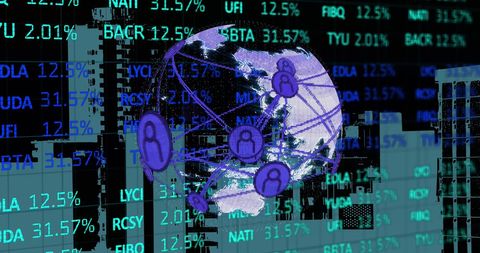 Digital Connections Globe Overstock Market Data