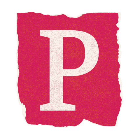 white capital p on torn red paper with a transparent background - Download Free Stock Videos Pikwizard.com