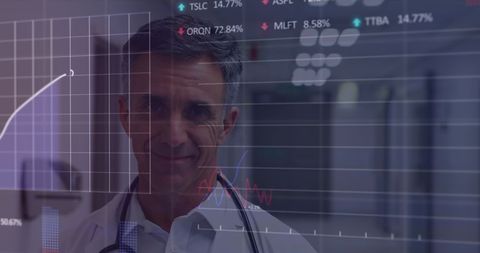 Doctor Analyzing Medical Finance Data and Statistics - Download Free Stock Images Pikwizard.com
