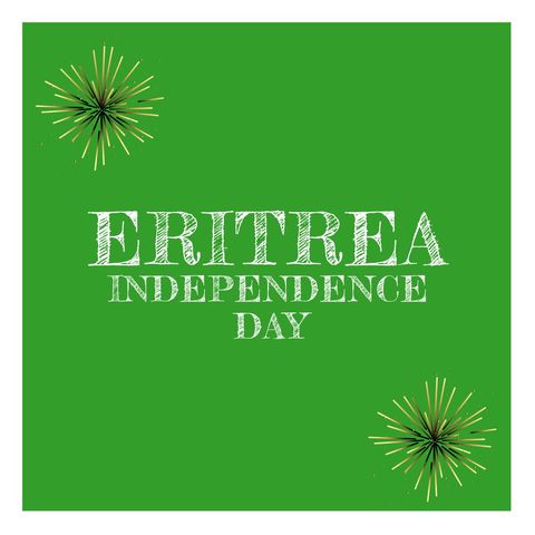 eritrea independence day celebration with fireworks illustration - Download Free Stock Templates Pikwizard.com