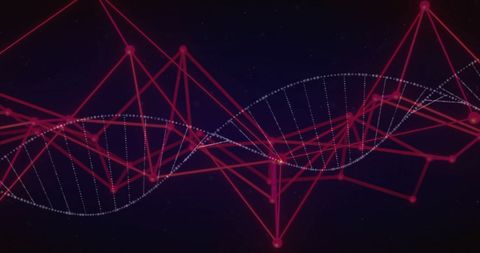 Abstract Digital Network and Communication Lines - Download Free Stock Images Pikwizard.com