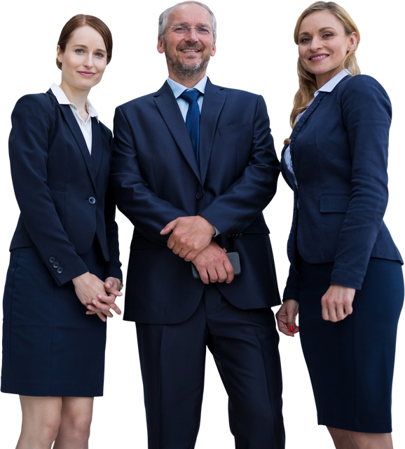 Transparent Confident Business Team Portrait in Professional Attire - Download Free Stock Videos Pikwizard.com