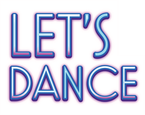 vibrant let's dance text on transparent background vector - Download Free Stock Videos Pikwizard.com