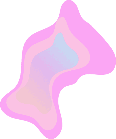 abstract organic shapes with pastel gradient layers on transparent background - Download Free Stock Videos Pikwizard.com