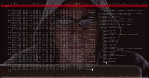 Cybersecurity Threat Concept with Hacker Using Computer - Download Free Stock Images Pikwizard.com