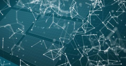 Futuristic Digital Networking and Communication Abstract Background - Download Free Stock Images Pikwizard.com