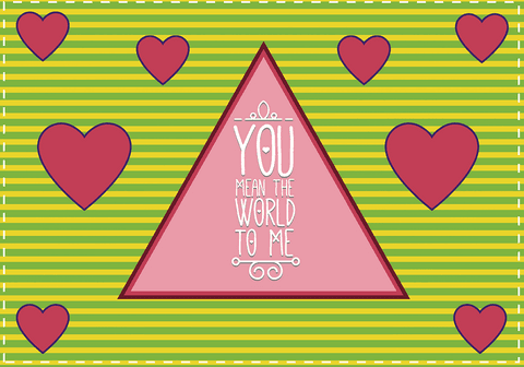 Valentine's Day Card Design on Transparent Background with Hearts - Download Free Stock Videos Pikwizard.com