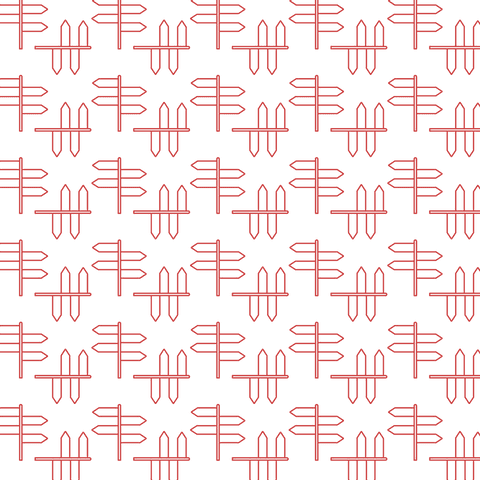seamless red road sign pattern on transparent background vector - Download Free Stock Videos Pikwizard.com