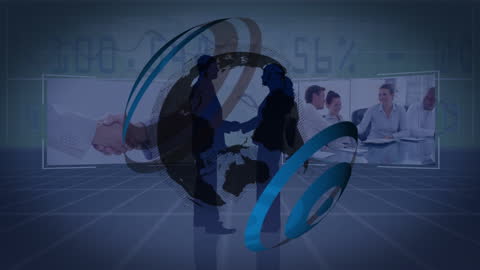 Global Business Teamwork in Modern Digital World