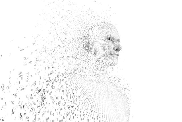 Pixelated Digital Art Man in Transparent Vanishing Effect 3D Rendering - Download Free Stock Videos Pikwizard.com