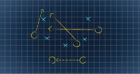3D Blueprint Strategy with Holographic Elements - Download Free Stock Images Pikwizard.com