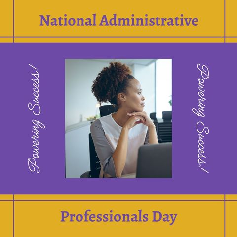 National Administrative Professionals Day Celebration Concept - Download Free Stock Templates Pikwizard.com