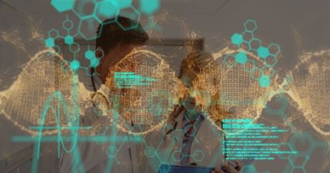 Medical Research and Genetic Data Visualization in Healthcare