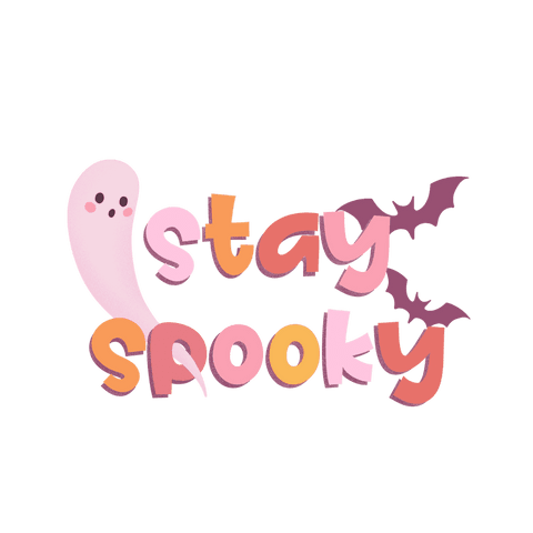 playful halloween design with ghost and bats on transparent background - Download Free Stock Videos Pikwizard.com