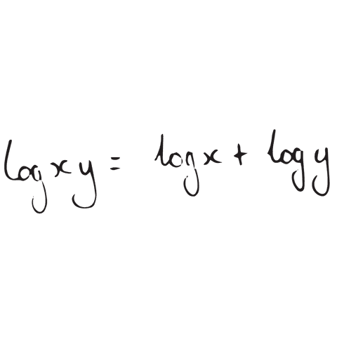 transparent illustration of logarithm equation explaining logarithmic property - Download Free Stock Videos Pikwizard.com