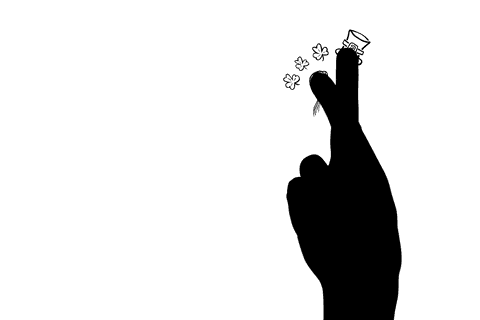 Transparent silhouette loving hands on heart background