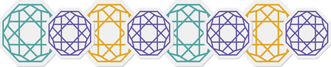 Seamless Geometric Pattern with Colorful Gems on Transparent Background - Download Free Stock Videos Pikwizard.com