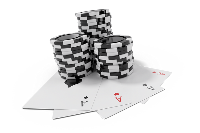 Casino Chips and Ace Cards on Transparent Background, Gambling Theme - Download Free Stock Videos Pikwizard.com