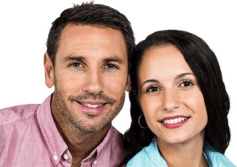 Happy Couple Smiling at Camera on Transparent Background - Download Free Stock Videos Pikwizard.com