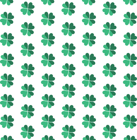 Rows of Green Clovers on Transparent Background - Download Free Stock Videos Pikwizard.com