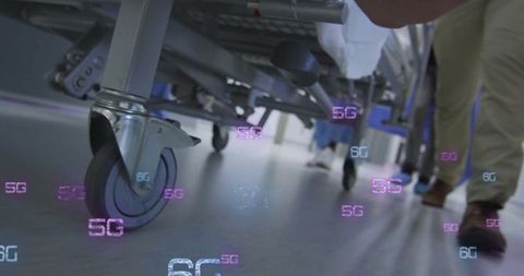 5G and 6G Medical Technology in Modern Healthcare with Hospital Bed