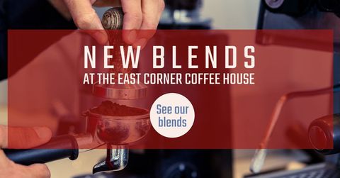 Barista crafting espresso to promote new coffee blends