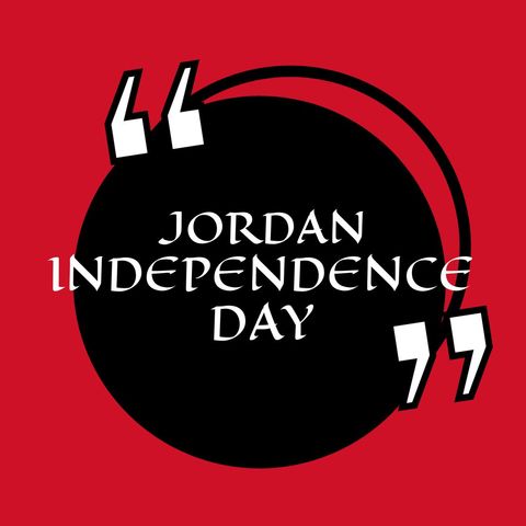jordan independence day celebration banner design - Download Free Stock Templates Pikwizard.com