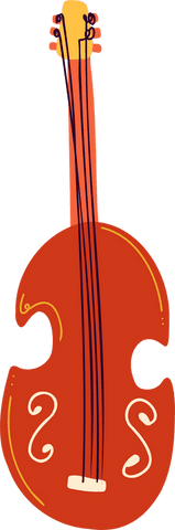 transparent minimalist red gradient cello illustration with strings - Download Free Stock Videos Pikwizard.com
