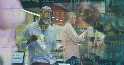 Dynamic Business Professionals Analyzing Financial Data - Download Free Stock Images Pikwizard.com