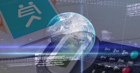 Global Connectivity Concept with Technology and Digital Payment