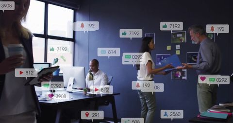 Digital Networking in Diverse Office Environment