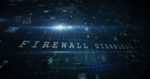 Futuristic Digital Interface Visualizing Cybersecurity Alert - Download Free Stock Images Pikwizard.com