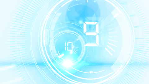 digital scope with countdown on transparent background - Download Free Stock Videos Pikwizard.com