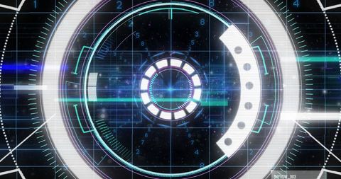 Digital Interface with Futuristic Data Visuals - Download Free Stock Images Pikwizard.com