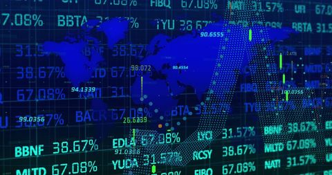 Global Stock Market Trends with Holographic Data Visualization - Download Free Stock Images Pikwizard.com